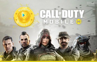 Ghẻ lạnh PUBG, Google Play bình chọn Call of Duty Mobile là trò chơi hay nhất 2019