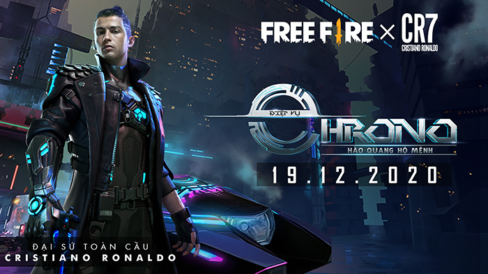 Cristiano Ronaldo sẽ hóa thân thành nhân vật trong Free Fire Mobile