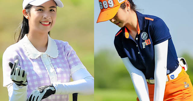 Hoa hậu Ngọc Hân, Jennifer Phạm gây bất ngờ với tài chơi golf “cực đỉnh”