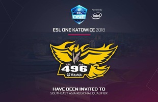 Next Gen AORUS và 496 Vikings của Việt Nam sẽ góp mặt tại vòng loại khu vực SEA giải đấu ESL One Katowice 2018