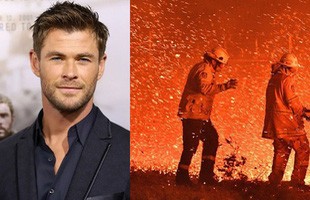 Siêu anh hùng đời thực: ‘Thor’ Chris Hemsworth quyên góp 23 tỷ đồng ủng hộ lính cứu hoả và người dân trong thảm hoạ cháy rừng Úc