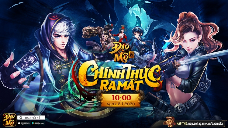 Đạo Mộ Ký Mobile: Game nhập vai phiêu lưu thế giới mở chính thức ra mắt tại Việt Nam