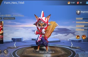 Liên Quân Mobile: Garena hé lộ điều kiện tặng FREE skin Fennik Tay Đua F1 kể từ 9/1/2020