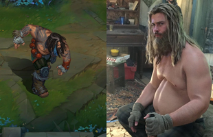 Riot tung hình ảnh mới của Udyr rework, không còn giống Kaido nữa, fan lại liên tưởng đến... Thor Endgame