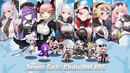 Ark Battle Girls - Game hành động nhàn rỗi với chủ đề Anime 2D vừa ra mắt trên Google Play Store