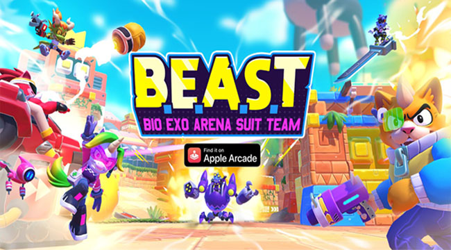 BEAST: Bio Exo Arena Suit Team – tựa game bắn súng giải trí trên Apple Arcade