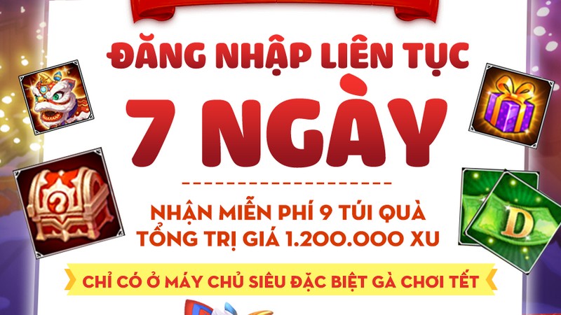 “Gà Chơi Tết” khuấy đảo cộng đồng Gunny huyền thoại những ngày giáp Tết