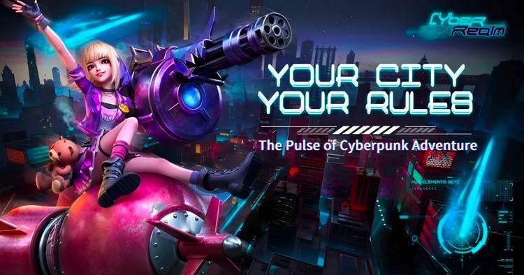 Cyber Realm - Khám phá thế giới Cyberpunk trong tựa game mobile mới trên Google Play Store