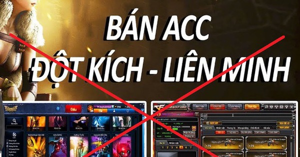 Từ 4/2020, pháp luật cấm người chơi mua bán tài khoản, vật phẩm game