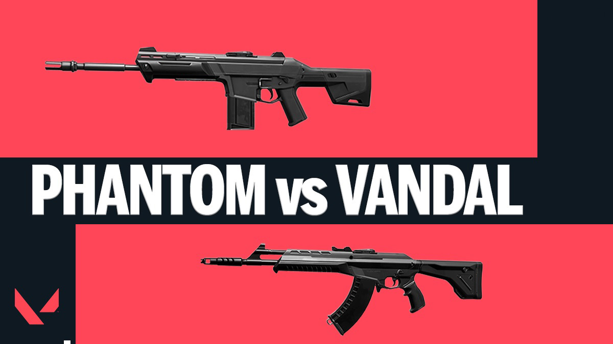 Vandal vs Phantom: Đâu mới là rifle tốt nhất trong Valorant?