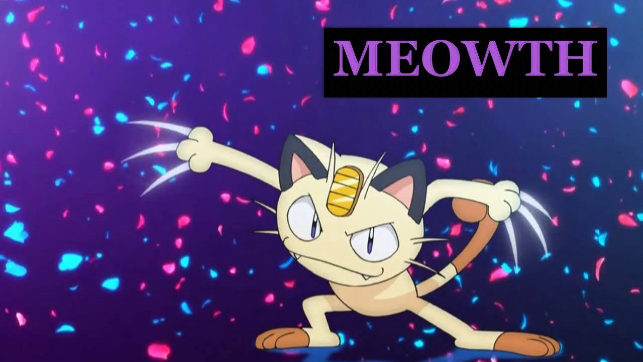 Chỉ có mỗi Pokémon Meowth chính thức là phản diện