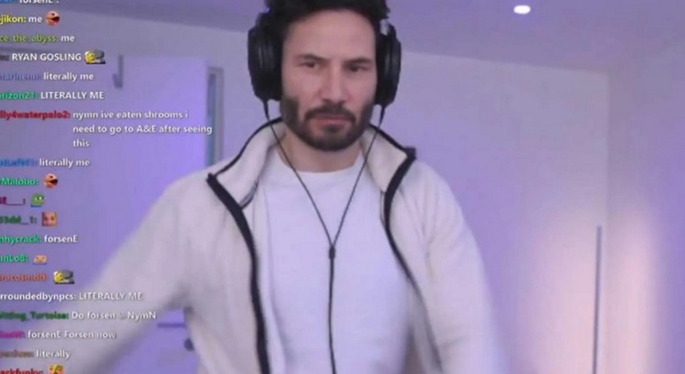 Streamer dùng Deep Fake biến mình thành Keanu Reeves ngay trên sóng Twitch