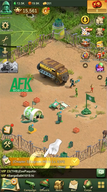 TOY WARS game chiến thuật lấy chủ đề từ loạt game Army Men tuổi thơ