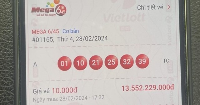 Thuê bao MobiFone trúng Jackpot hơn 13 tỷ đồng, cùng vợ lĩnh tiền ngày 8/3