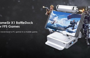 GameSir X1 BattleDock - Thêm một công cụ giúp bạn “nghiền nát” đối thủ trong PUBG hay Fortnite bản mobile