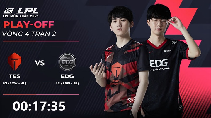 Kết quả Playoffs LPL Mùa Xuân 2021 hôm nay 8/4: EDG vs TES - Lật đổ ngai vàng