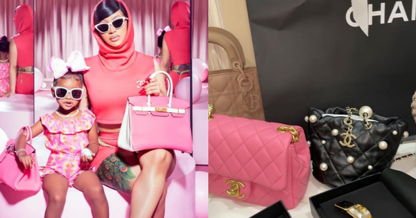 Choáng với thói quen shopping của Cardi B: Chi gần 1 tỷ⁄lần tậu 7 túi hiệu cho con gái 2 tuổi, chỉ vì muốn con... tham vọng hơn