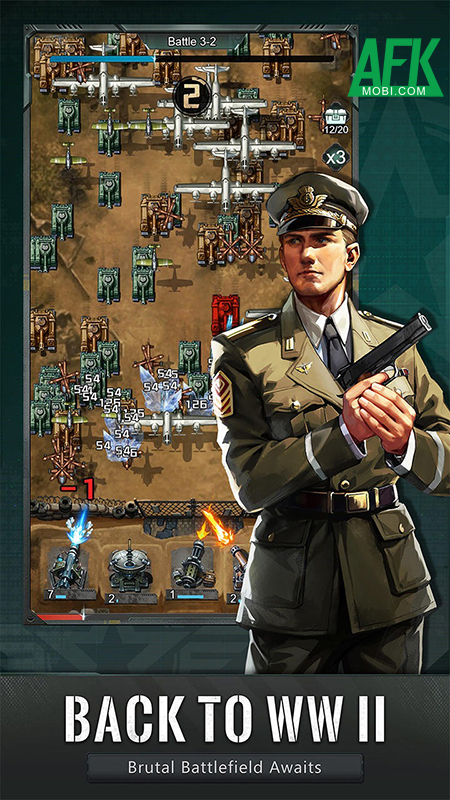 Last Bunker: 1945 game phòng thủ tháp bối cảnh Thế Chiến 2 hấp dẫn