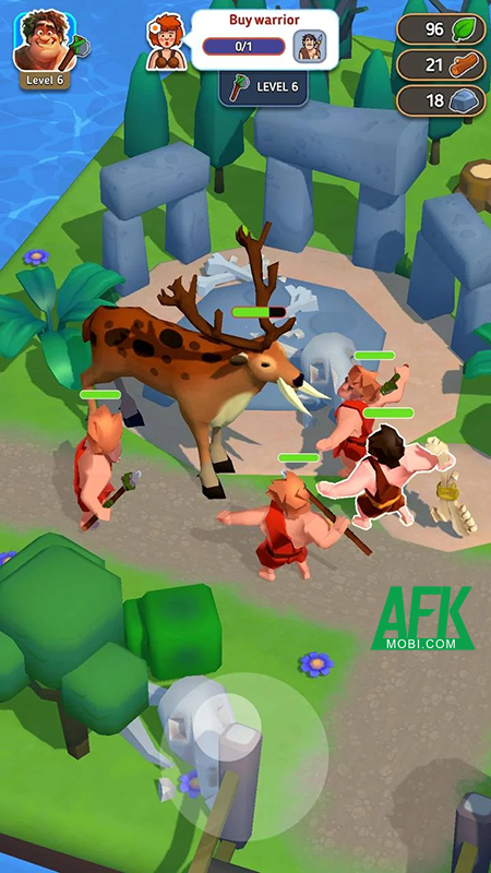 Đắm mình vào thế giới cổ đại thời kỳ đồ đá trong game Stone Age Survival