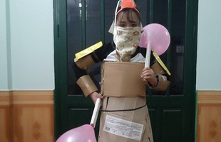 Quặn ruột với 'đặc sản' cosplay cây nhà lá vườn của game thủ Việt: Áo mưa, túi nilon vẫn đẹp lung linh