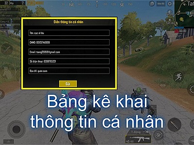 PUBG Mobile Việt Nam cập nhật 0.12.0, xuất hiện bảng khai báo thông tin cá nhân, liệu “trẻ trâu” có bị dọn sạch?