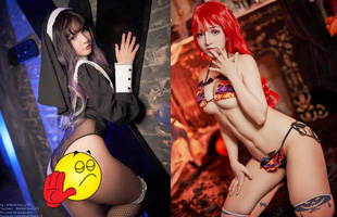 Nữ cosplayer với vòng 1 “nóng bỏng mắt” nổi phần phật trên TikTok, chống chỉ định người xem dưới 18 tuổi!