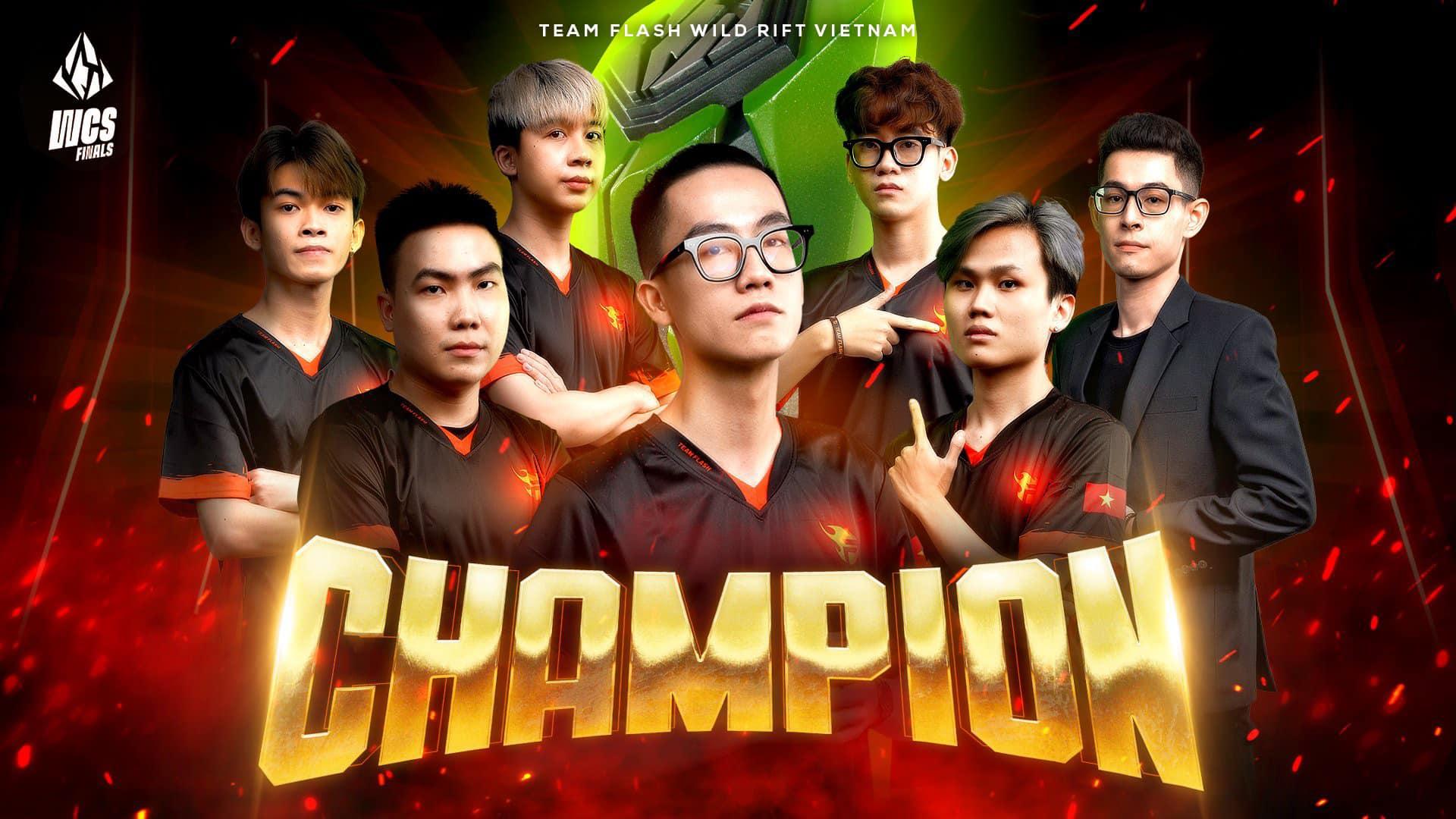 Hủy diệt Flash Wolves 4-0, Team Flash lên ngôi vô địch Liên Minh: Tốc Chiến Đông Nam Á - WCS Finals 2022