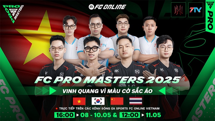 Lịch thi đấu FC Pro Master 2025 hôm nay mới nhất