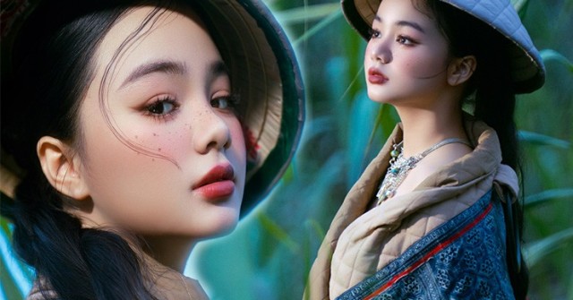 Cô bé 13 tuổi có gương mặt đẹp như tượng tạc