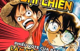 Đúng như khán giả kỳ vọng, One Piece và Thám tử lừng danh Conan đối đầu nhau trong vòng 2 Kim Đồng Comics Tournament 2020