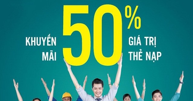 Đang xem xét tăng khuyến mại thẻ nạp lên 50% cho thuê bao trả trước