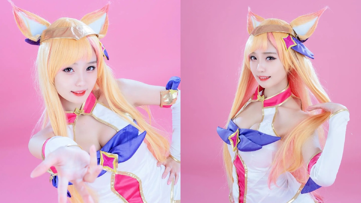 Ngất ngây với bộ ảnh cosplay Ahri Vệ Binh Tinh Tú cực “mlem”