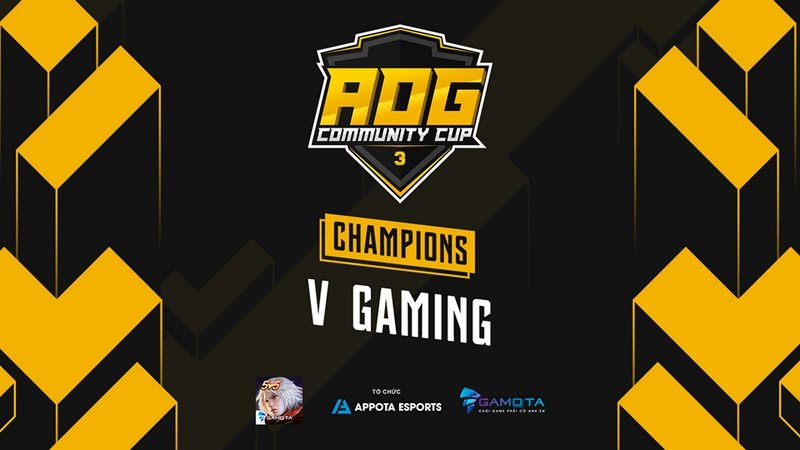 Tân vương AOG – Community Cup 3: Gọi tên “kẻ về nhì vĩ đại” V Gaming