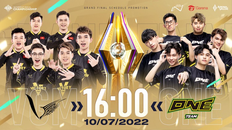 Giải đấu Liên Quân Mobile quốc tế AIC 2022: V Gaming và One Team eSports quyết chiến tại chung kết ngày 10/7