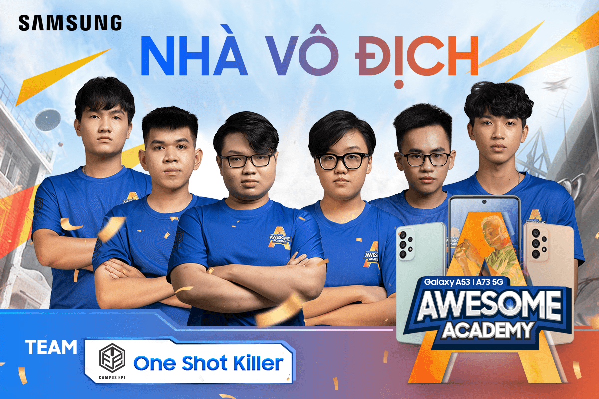 Samsung Awesome Academy vinh danh 'chiến thần' One Shot Killer