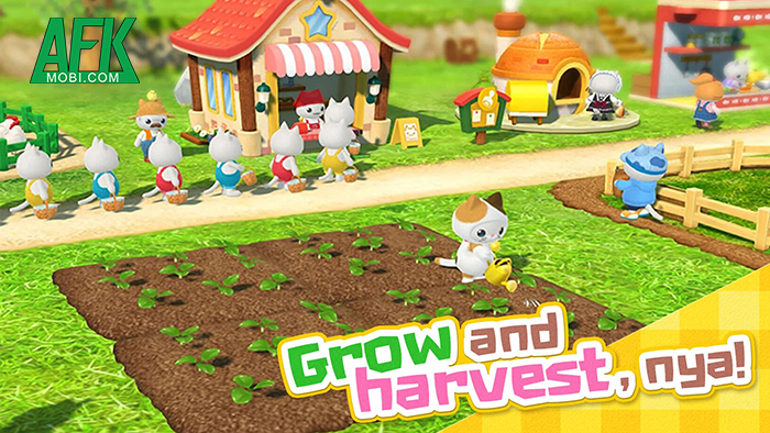 Meow Star Acres 2 mời bạn xây dựng trang trại cùng những người bạn mèo đáng yêu