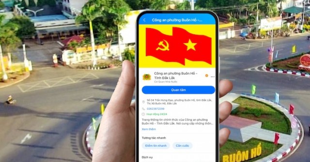 Kênh Zalo chính thức của 29 đơn vị công an theo địa giới hành chính mới