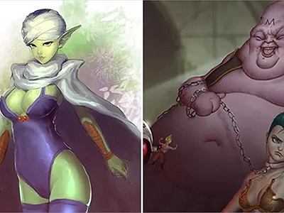 Loạt tranh vẽ cực dị của Dragon Ball không dành cho những ai yếu tim