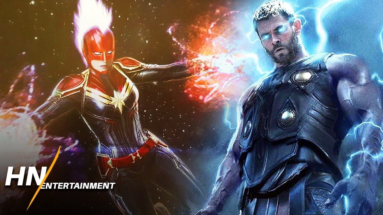 Giữa thần sấm Thor và Captain Marvel, ai mạnh hơn ai?