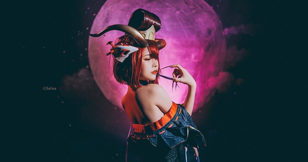 LMHT: Ngất ngây với bộ ảnh cosplay Evelynn Huyết Nguyệt đầy ma mị, sexy