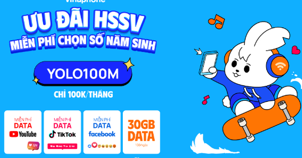 VinaPhone ưu đãi khủng, tặng số đẹp mùa tựu trường