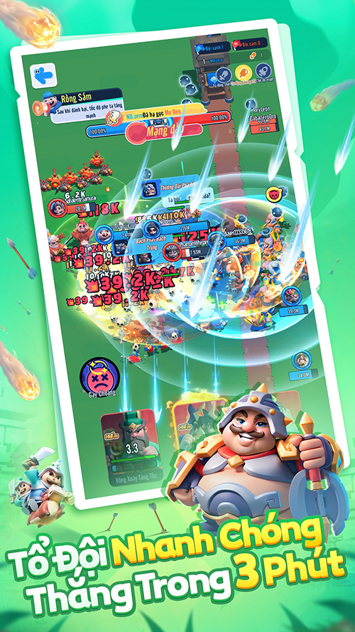Đại Chiến Tiểu Binh game chiêu binh đánh trận lấy đề tài Tam Quốc rục rịch về Việt Nam