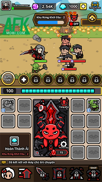 Sở hữu một quỷ kiếm trong game nhập vai nhàn rỗi Sword Parasite: Idle RPG