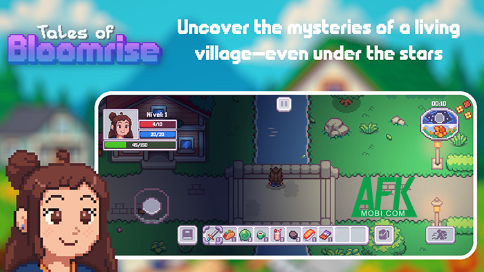 Khám phá ngôi làng Bloomrise cùng cô nhà thám hiểm trẻ tuổi trong game Tales of Bloomrise