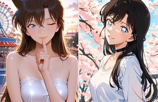 AI phục dựng Ran Mori trong Conan, netizen xuýt xoa khen Shinichi 