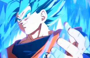 Đại chiến Vegeta và Son Goku dưới dạng Super Saiyan Blue trong Dragon Ball FighterZ