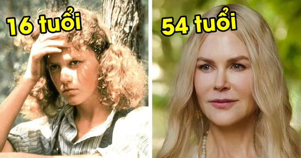 Ngỡ ngàng nhan sắc dàn sao Hollywood trong phim xưa - nay: Nicole Kidman như 