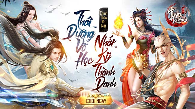 Nhân dịp ra mắt, Thần Kiếm Mobile tặng 888 giftcode giá trị