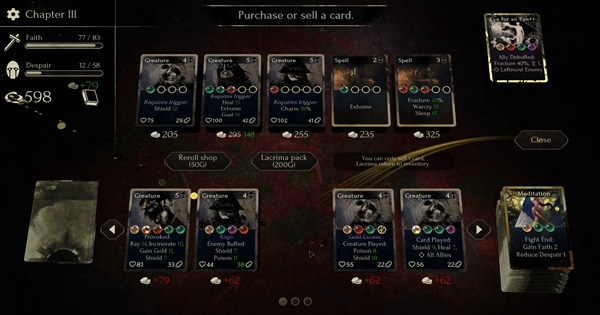 Faith in Despair – Game chiến thuật roguelike deckbuilder đầy ám ảnh