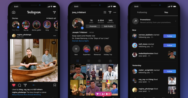 Instagram bản Dark Mode chính thức đổ bộ: Vừa lạ vừa quen, chuẩn bài 